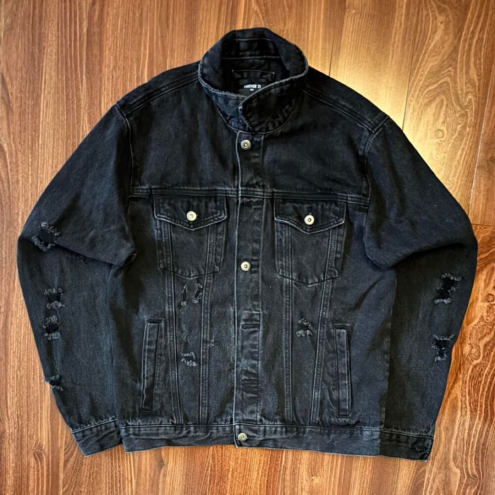 Forever-21 Men's Black Jacket